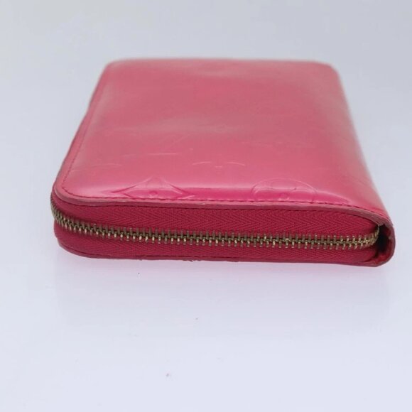 LOUIS VUITTON Monogram Vernis Eldridge Wallet Fuchsia Pink M91240 LV Auth 93651 - Picture 7 of 16